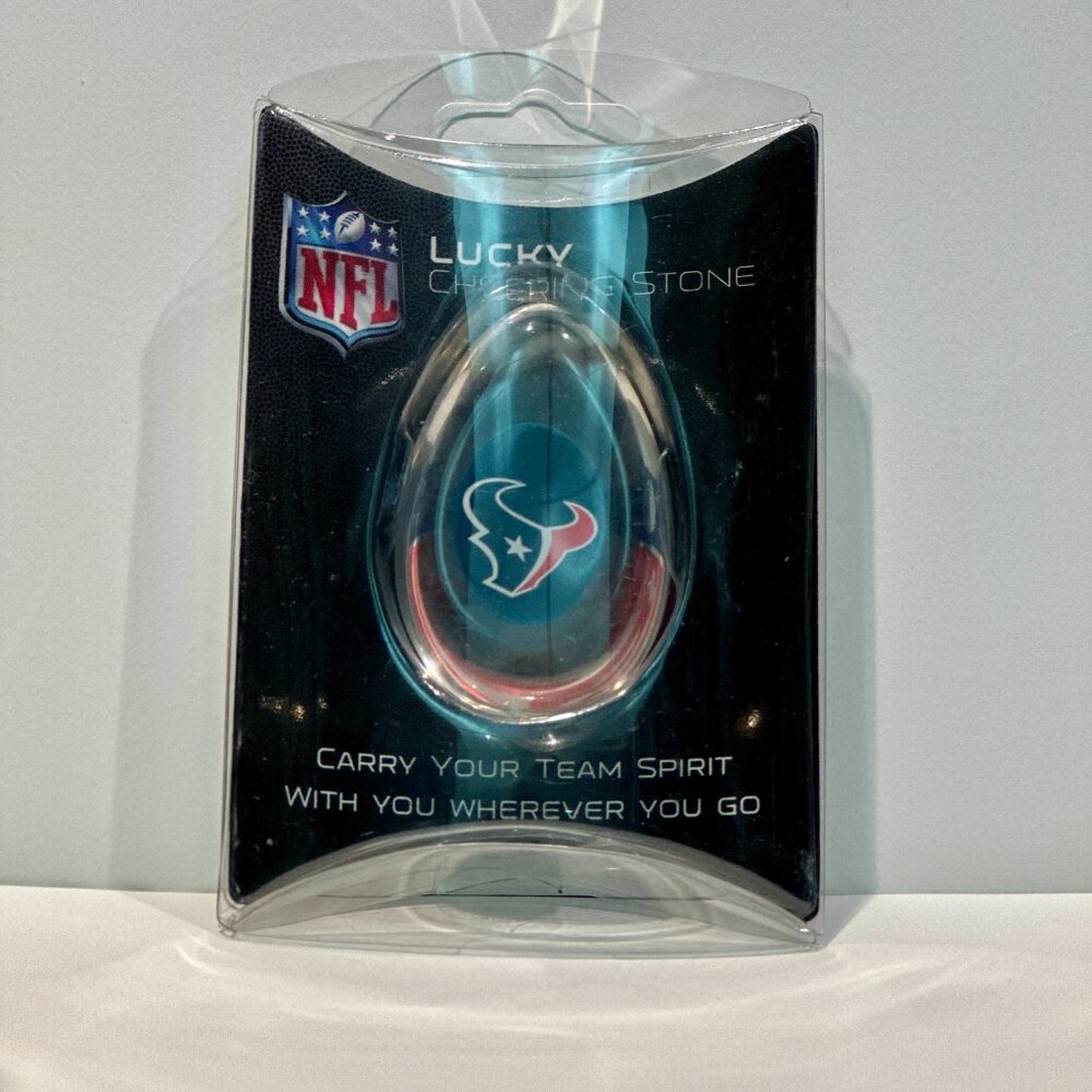 Official NFL Houston Texas Lucky Cheering Stone